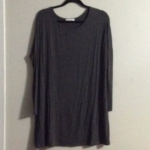 Boutique type knit top/dress. 34” long